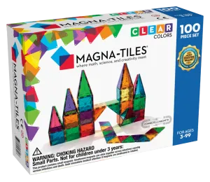 100 Piece Clear Colors Set