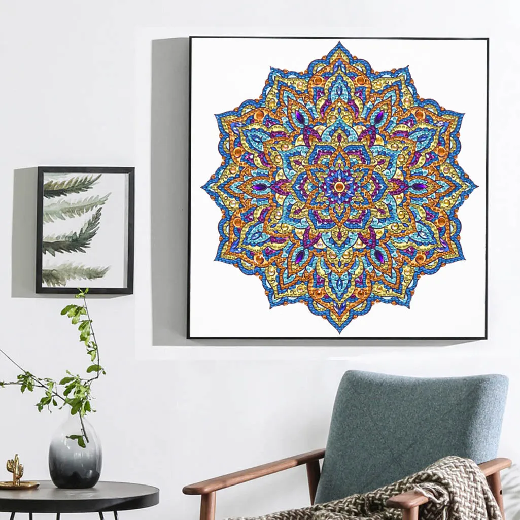 5D DIY  Special-Shaped Diamond-  Mandala 30*30cm