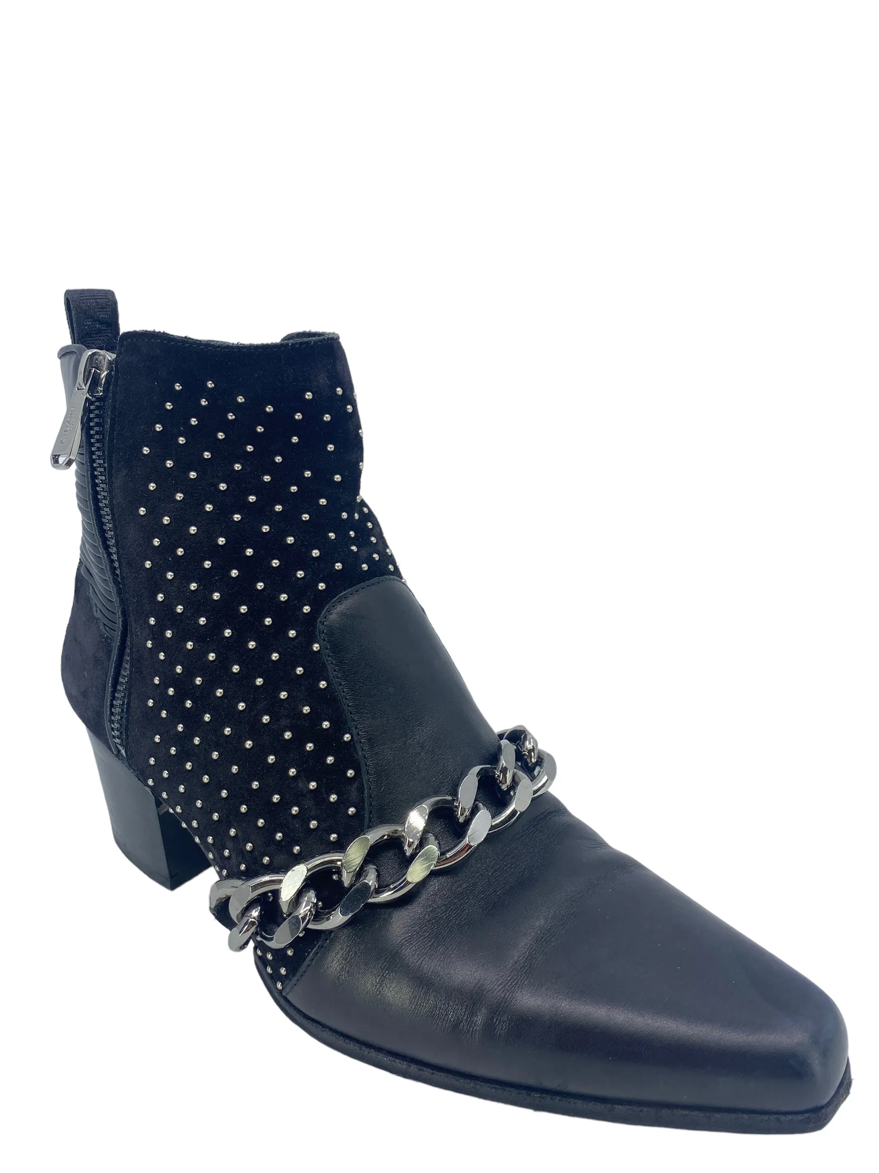 Balmain Black Ella Boots size IT 40