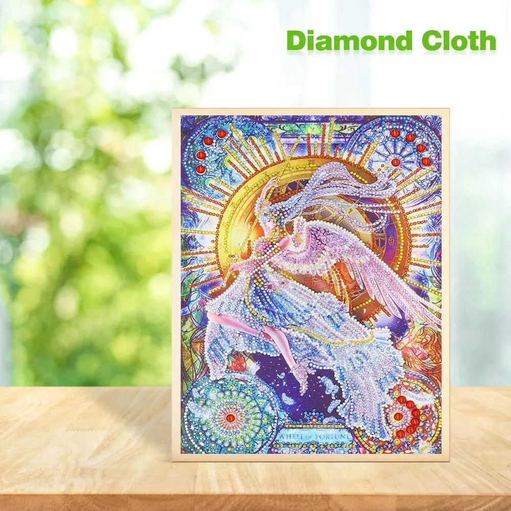 Beauty 5D DIY Special Shaped Diamond Painting