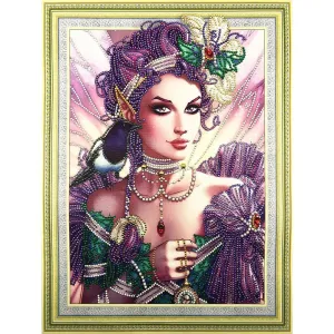 Beauty 5D DIY Special-shaped Diamond Painting