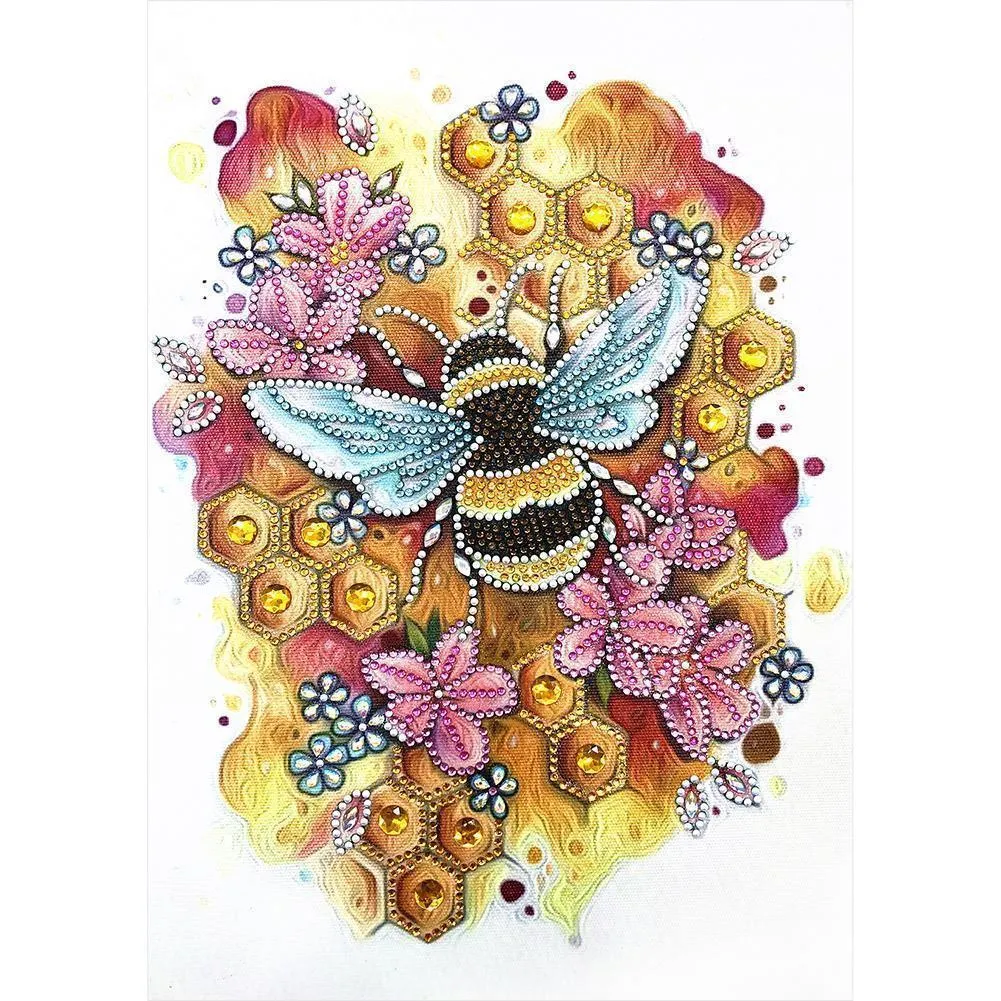 Bee DIY Special Shaped Diamond Painting