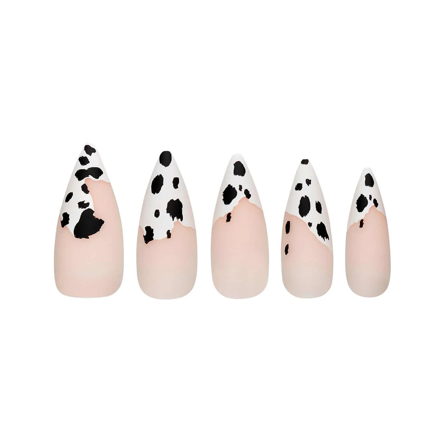 BLKlisted Instant Nails | Not in the Moo-d