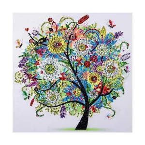 Colorful Tree  Special Shaped DIY Diamond painting