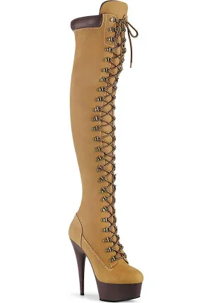 DELIGHT-3000TL [Tan] | PLATFORM BOOTS [PREORDER]