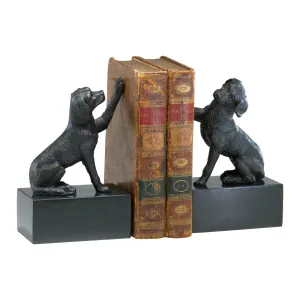 Dog Shaped Bookends