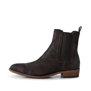 Eli chelsea boot suede - BROWN