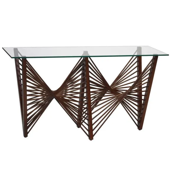Geo Console in Dark Brown