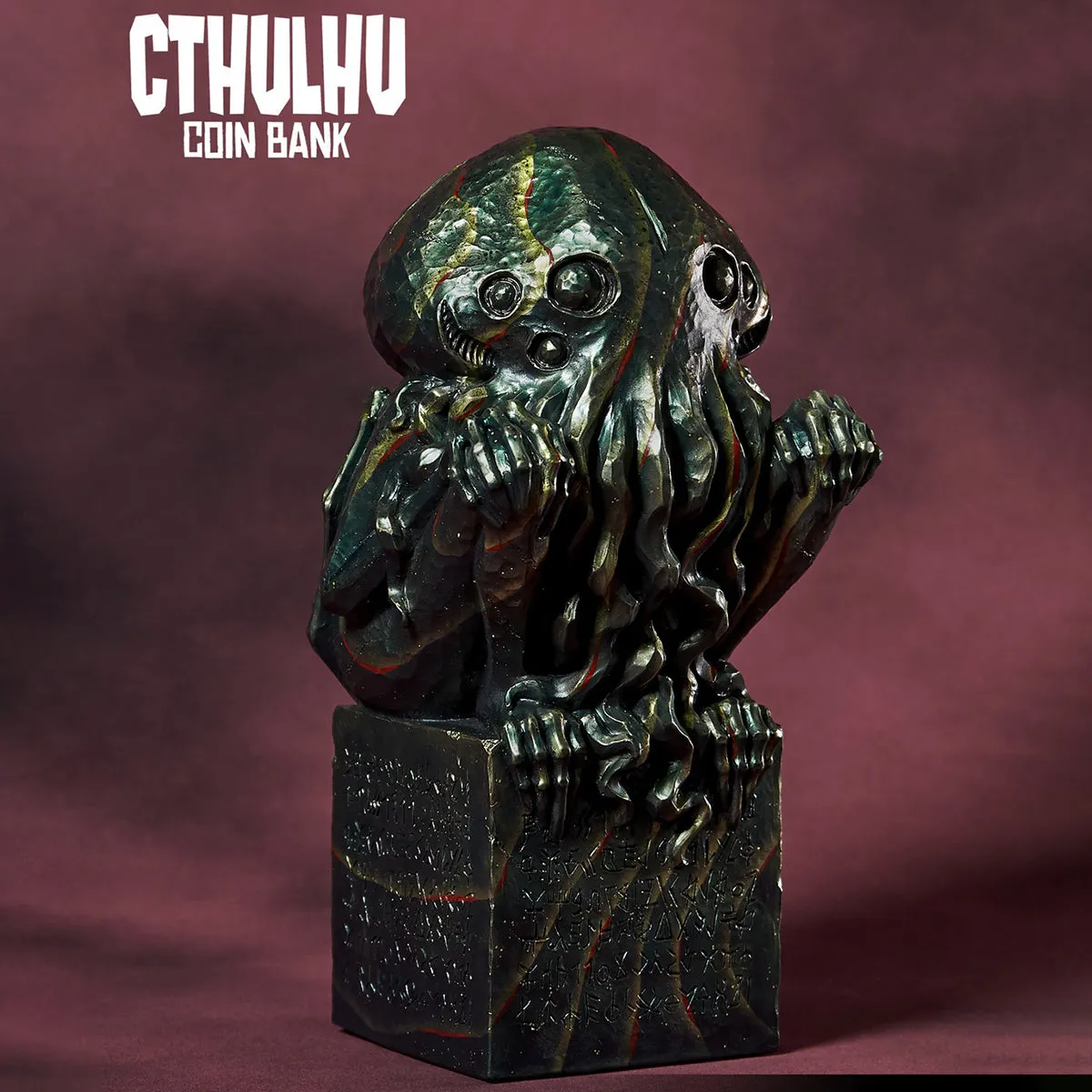 HiPlay Gecco H24cm Cthulhu Coin Bank Statue Original Color