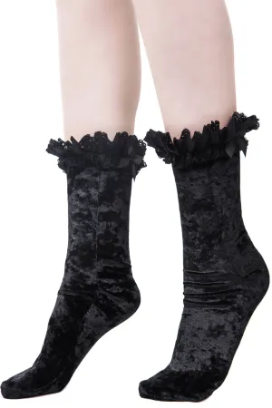 Marissa Velvet Socks