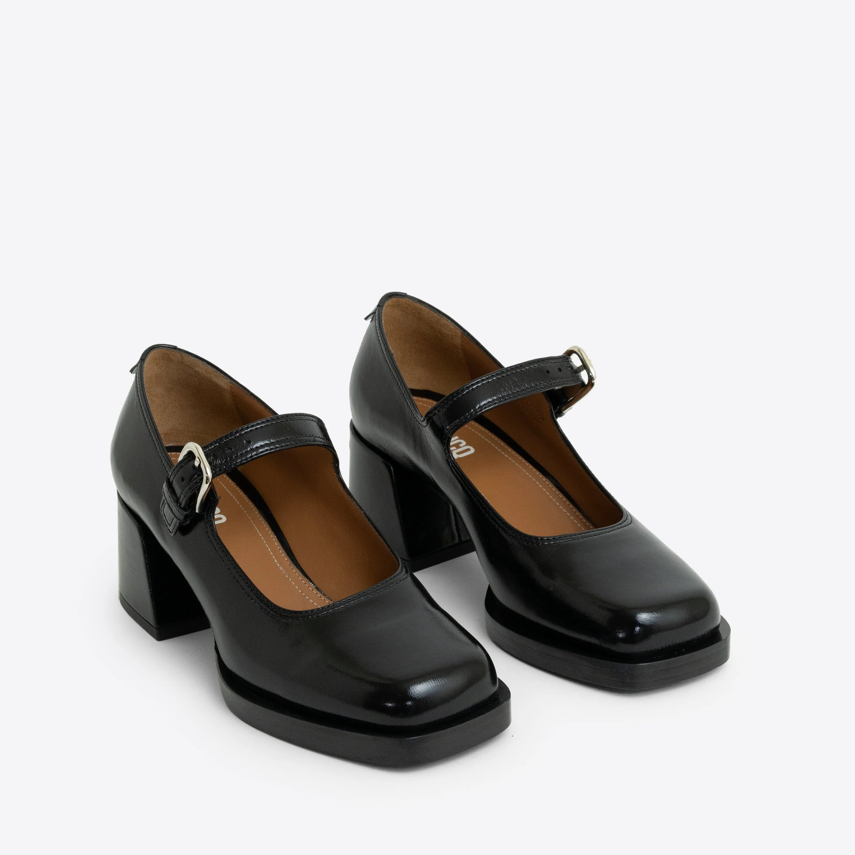 Olivia Maryjane Black Patent