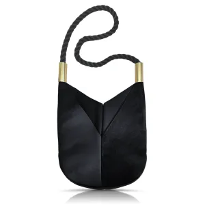 Original Wildwood Bag | Large Crossbody in Black Leather