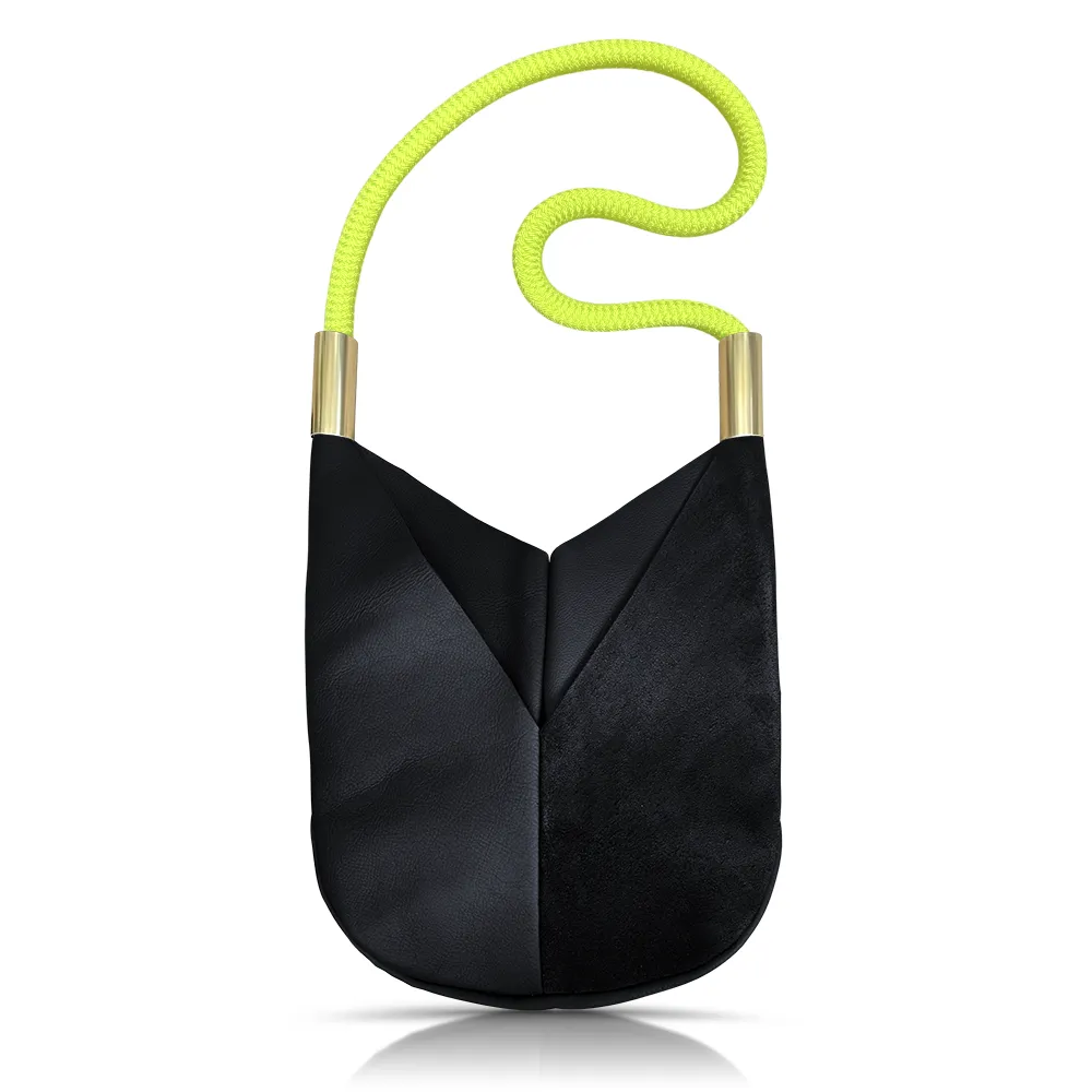 Original Wildwood Bag | Large Crossbody in Black Leather