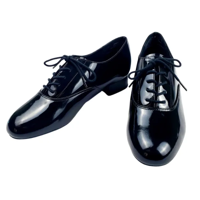 Oxford Lace-up (Black Patent Leather) Men's