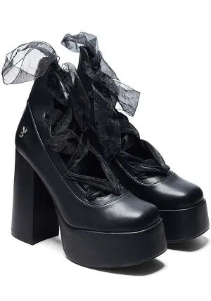 Playboy Infidelity [Black] | LACE UP HEELS