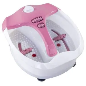 Portable Bubble Heat HF Vibration Foot Spa Massager