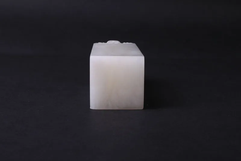 SNOW PIXIU - Oriental Collectors Seal Stamp Stone Relief Carved Pixiu