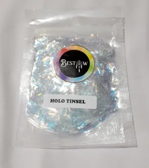 White Holo Tinsel Glitters - 20gms