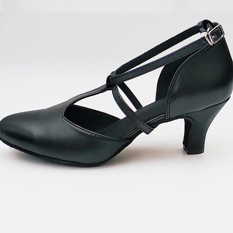 Women's Leatherette 7.5cm Heels Ballroom Dance Shoes Character Shoes